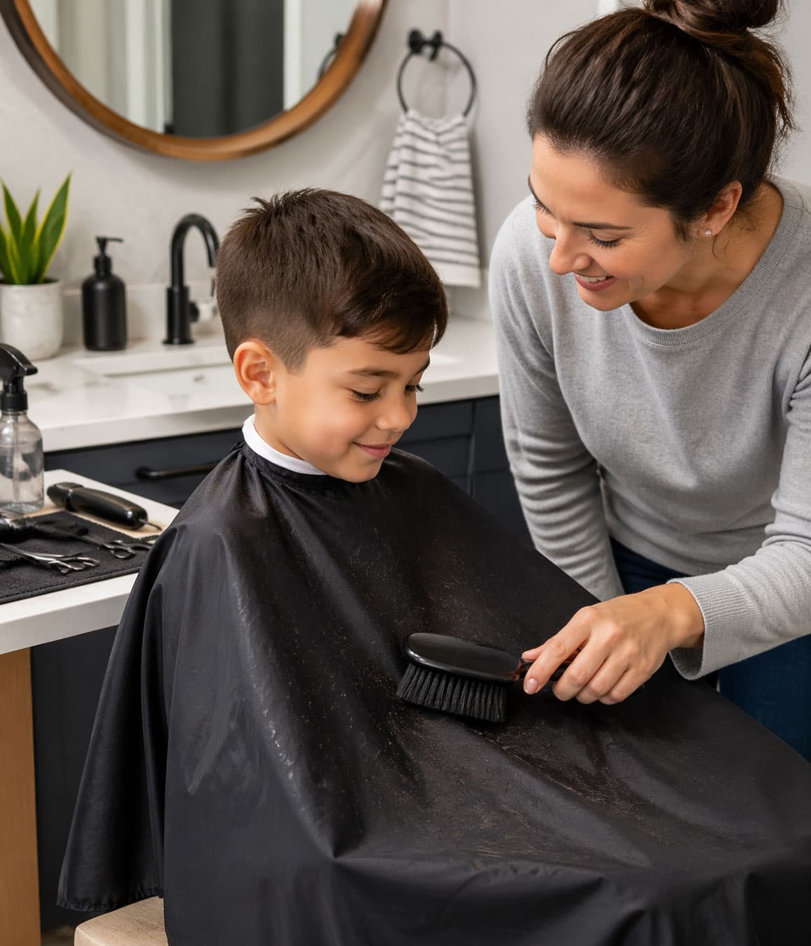 Why Hair Gets Everywhere During a Haircut, and How to Control It