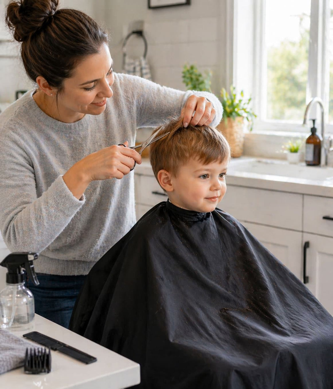 Toddler Haircut Tips for Parents at Home